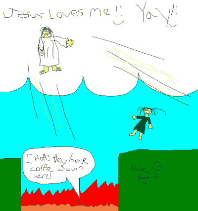 'Jesus Loves Me! Yay!' by Alice