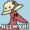 Pteva says 'HLLWYH!'